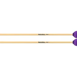 Innovative Percussion Rattan Marimba/Vibraphone Mallets Medium Purple Cord