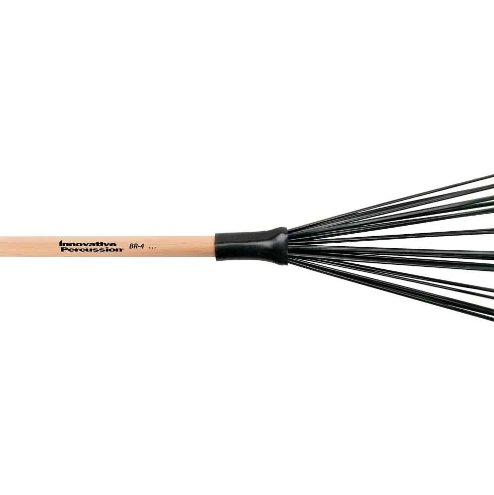 Innovative Percussion Wood Handle Synthetic Brushes Heavy