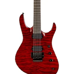 Jackson Chris Broderick Soloist Electric Guitar Transparent Red Ebony Fingerboard
