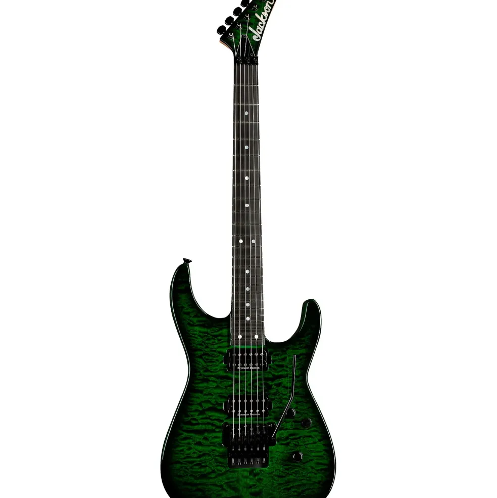 Jackson Jackson Soloist SL2Q USA Transparent Green Burst