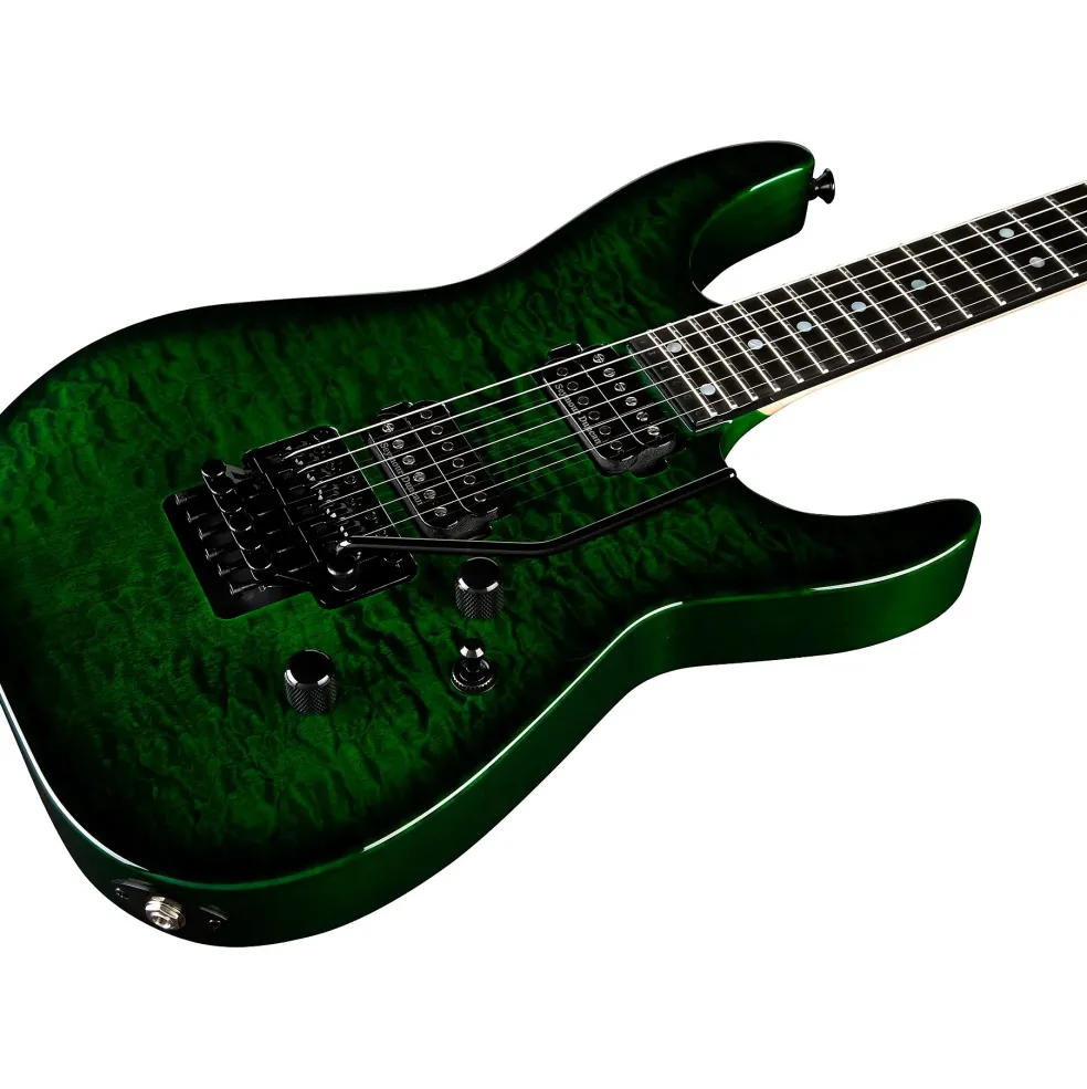 Jackson Jackson Soloist SL2Q USA Transparent Green Burst