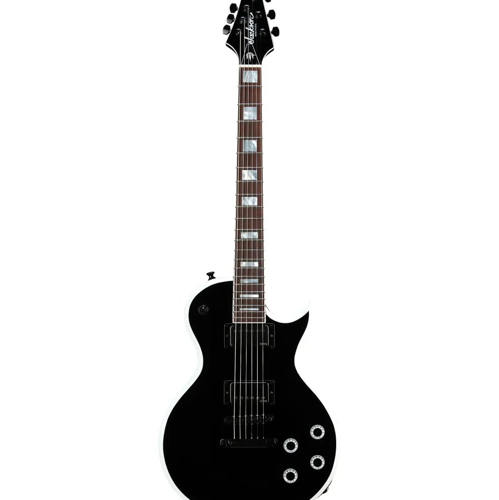 Jackson USA Signature Marty Friedman Electric Guitar Black With White Bevel