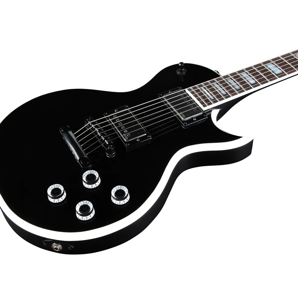 Jackson USA Signature Marty Friedman Electric Guitar Black With White Bevel