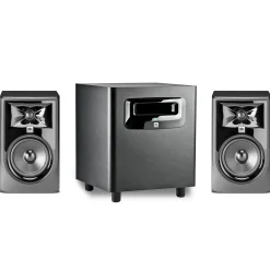 JBL 2.1 Studio Bundle With 305P MkII 5" Powered Studio Monitor Pair & LSR310S 10" Powered Studio Subwoofer