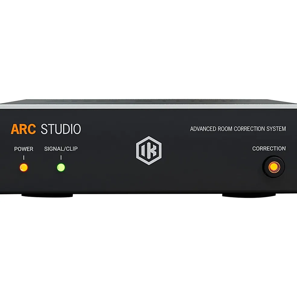 JBL 308P MKII 8" Studio Monitor Pair with IK Multimedia ARC Studio Advanced Room Correction System