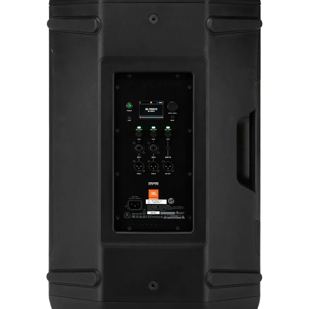 JBL PRX915 15" Powered Speaker With Road Runner Bag
