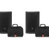 JBL PRX915 Powered Speaker Package With Bags