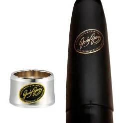 JodyJazz Power Ring HRA1 Ligature With Cap Silver
