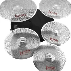 Kasza Cymbals Quiet on the Set Practice Cymbal Pack