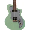 Kauer Guitars Korona FT Pine Electric Guitar Seafoam Metal Flake