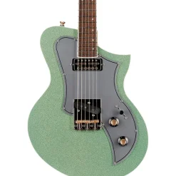Kauer Guitars Korona FT Pine Electric Guitar Seafoam Metal Flake
