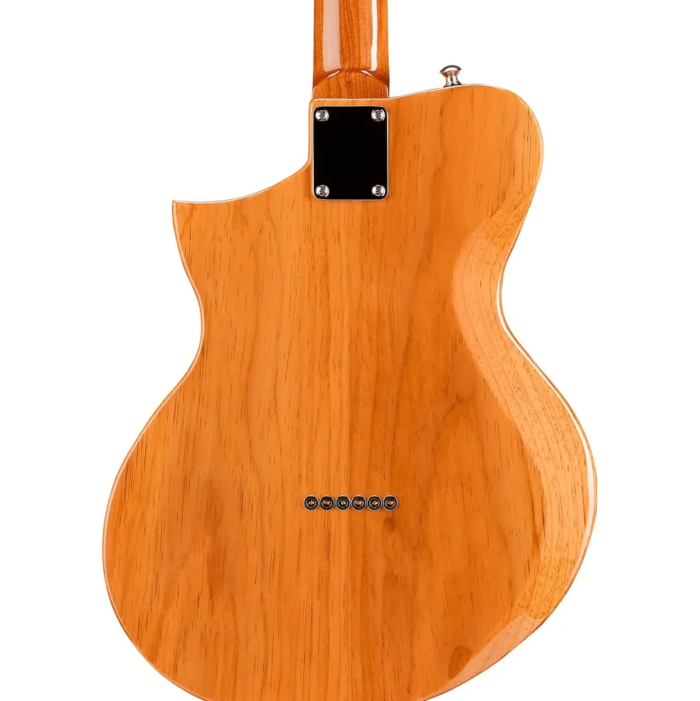 Kauer Guitars Korona HT Pine Electric Guitar Orange Metal Flake
