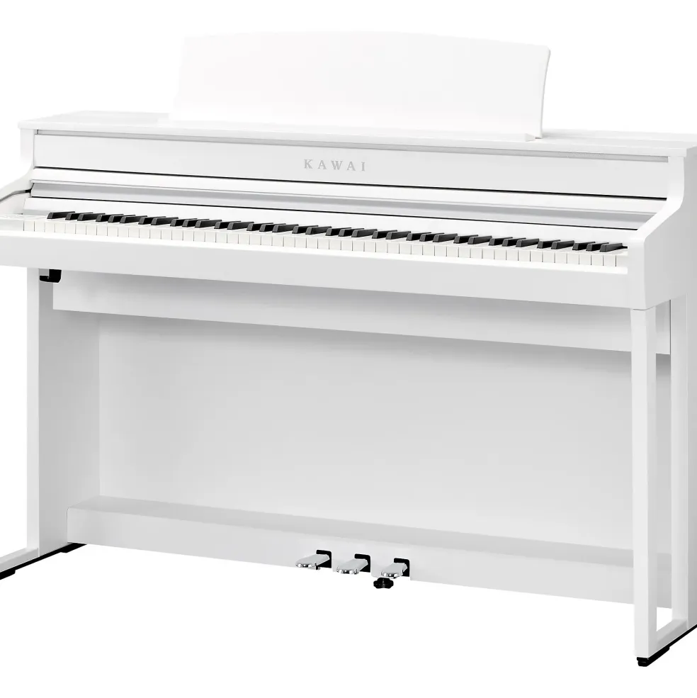 Kawai CA501 Digital Console Piano With Bench Satin White