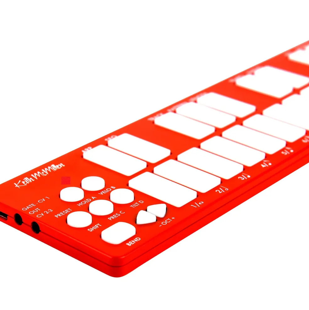 Keith McMillen QuNexus MPE MIDI-CV Mini Keyboard Controller Red