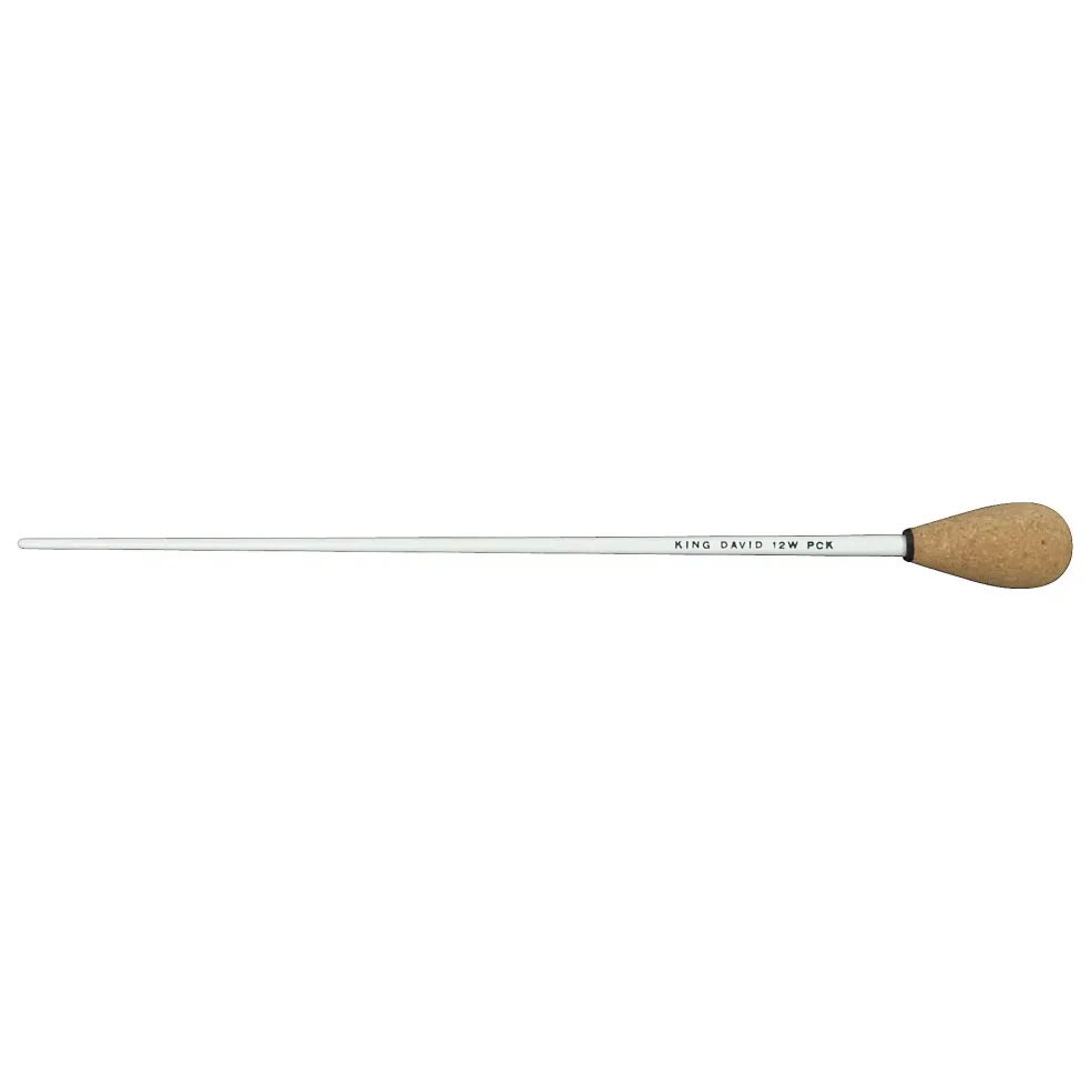 King David Duco Pear Cork Baton White 12 in.