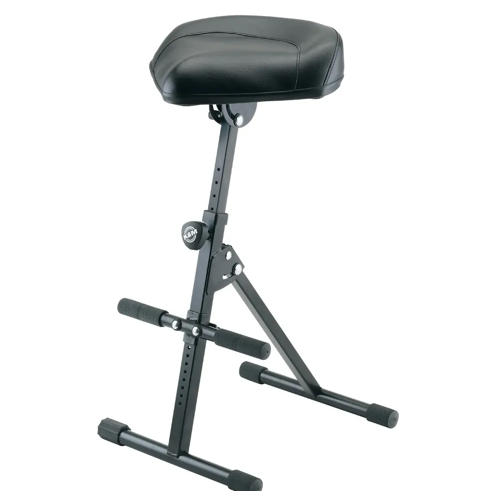 K&M Performance Stool with Pneumatic Spring Black