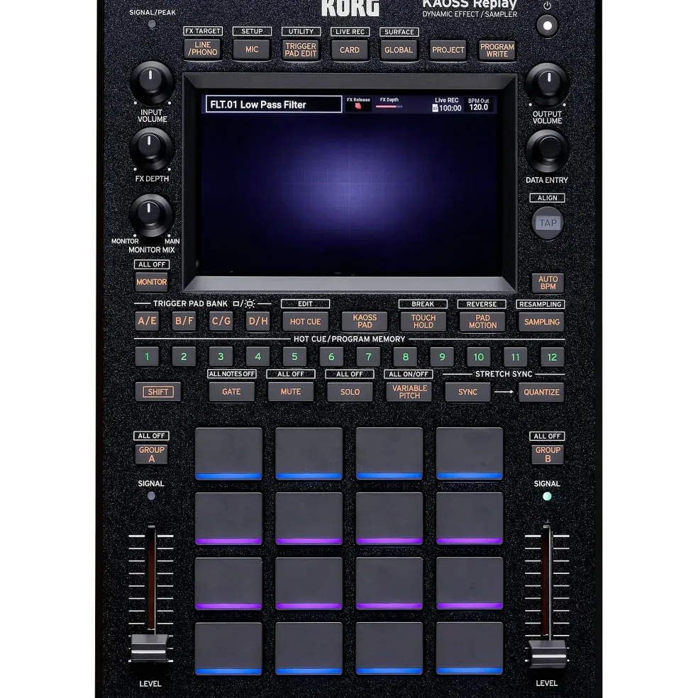 KORG KAOSS Replay Dynamic Effects Processor and Sampler