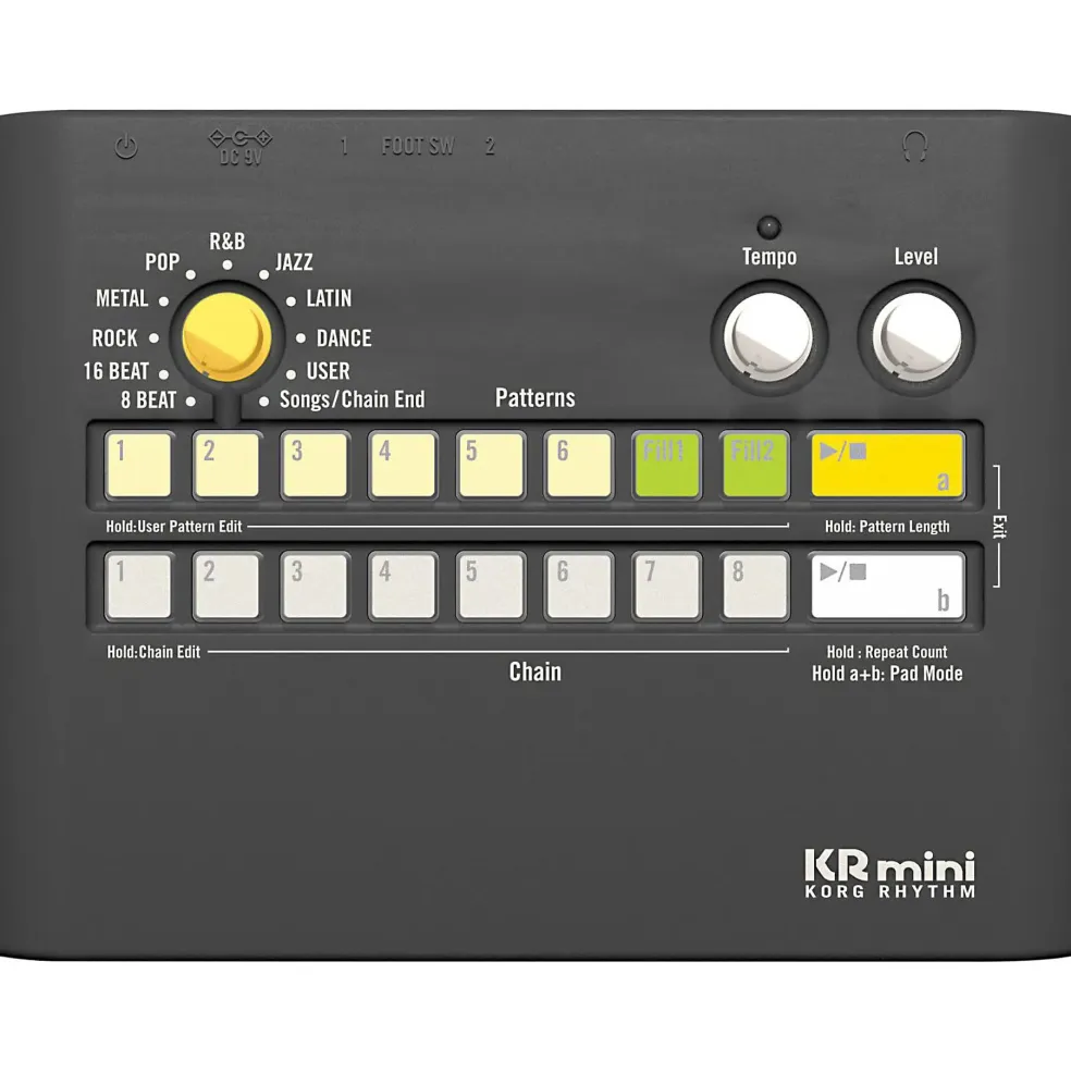 KORG KR mini Compact Rhythm Machine