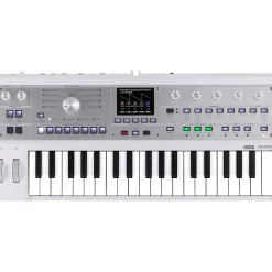 KORG microKORG 2 Keyboard Synthesizer & Vocoder Limited Edition White