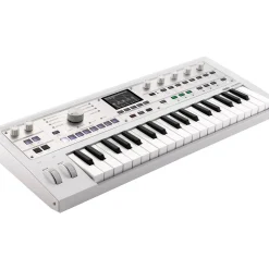 KORG microKORG 2 Keyboard Synthesizer & Vocoder Limited Edition White