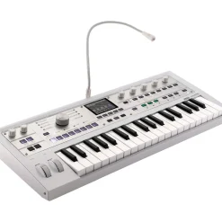 KORG microKORG 2 Keyboard Synthesizer & Vocoder Limited Edition White