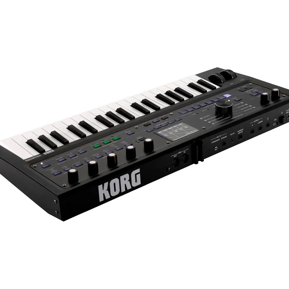 KORG microKORG 2 Keyboard Synthesizer & Vocoder Limited Edition Black