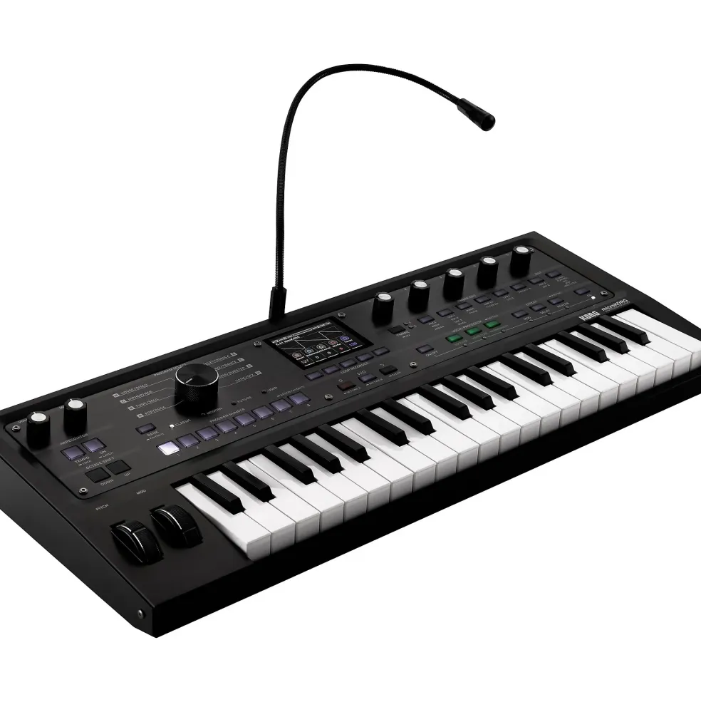 KORG microKORG 2 Keyboard Synthesizer & Vocoder Limited Edition Black