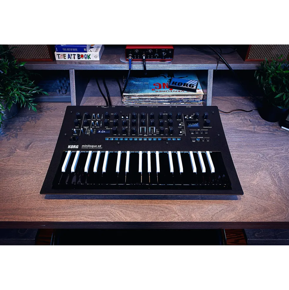 KORG minilogue xd Inverted Polyphonic Analog Synthesizer"