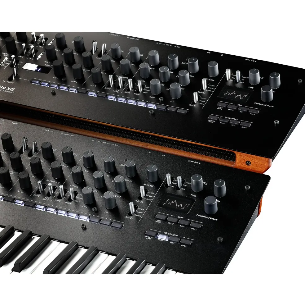 KORG minilogue xd module Keyboard Voice Expander and Desktop Synth Black