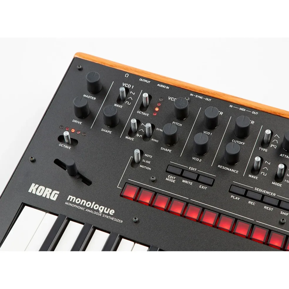 KORG monologue Monophonic Analog Synthesizer Black