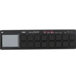 KORG nanoPAD2 Slim-Line USB Drum Pad Controller Black