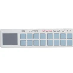 KORG NANOPAD2 USB Drum Pad Controller White