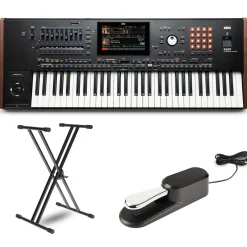 KORG Pa5X 61-Key Arranger With Stand and Pedal