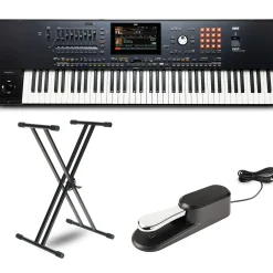KORG Pa5X 76-Key Arranger With Stand and Pedal