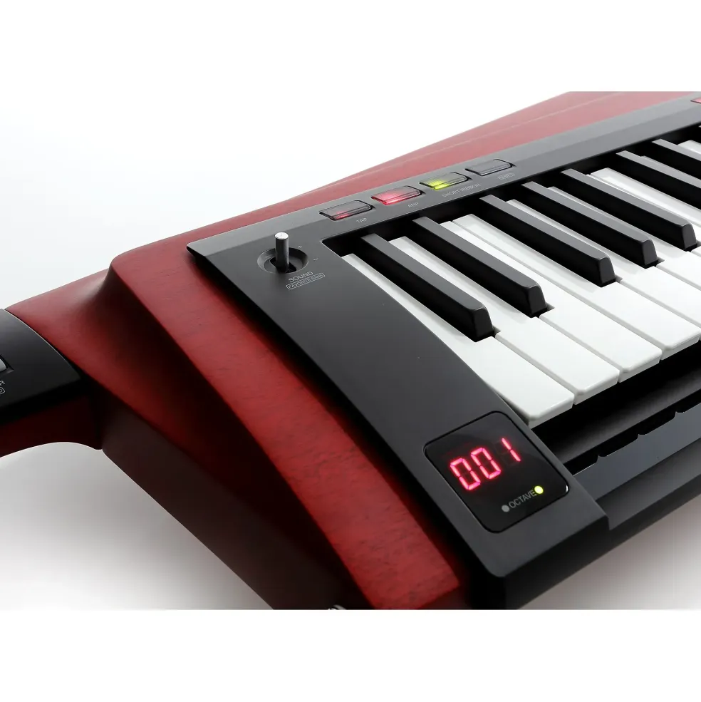 KORG RK100S 2 Keytar/Synthesizer Red