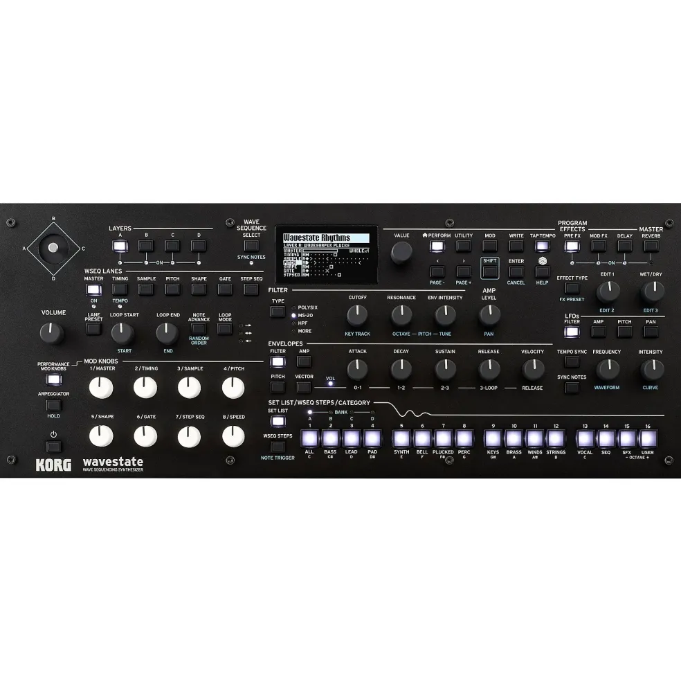KORG wavestate Wavesequencing Desktop/4U Rack