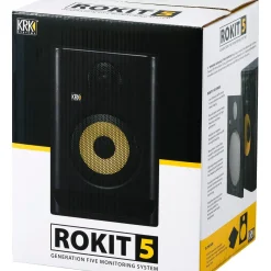 KRK ROKIT 5 Generation Five Powered Studio Monitor 5
