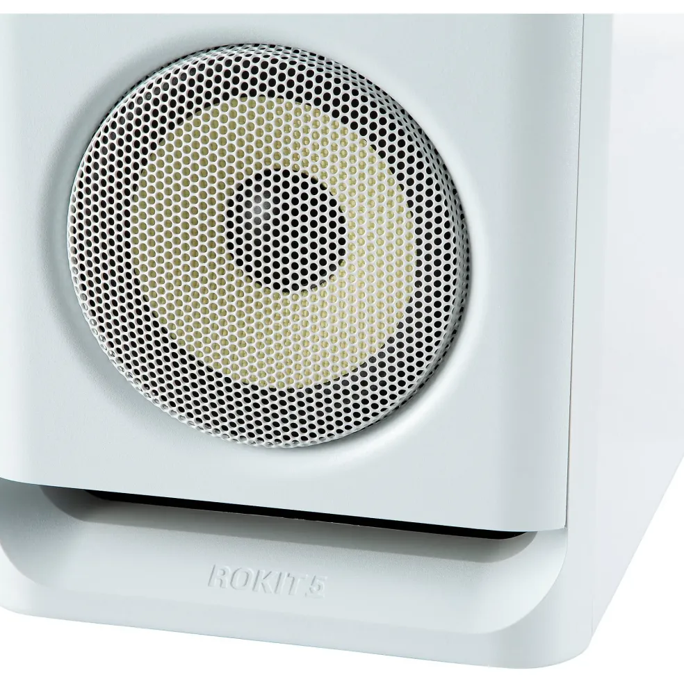 KRK ROKIT 5 Generation Five Powered Studio Monitor 5" (Each) Limited Edition White
