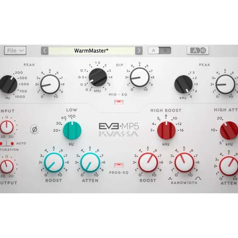 Kuassa EVE-MP5 Equalizer Plug-In