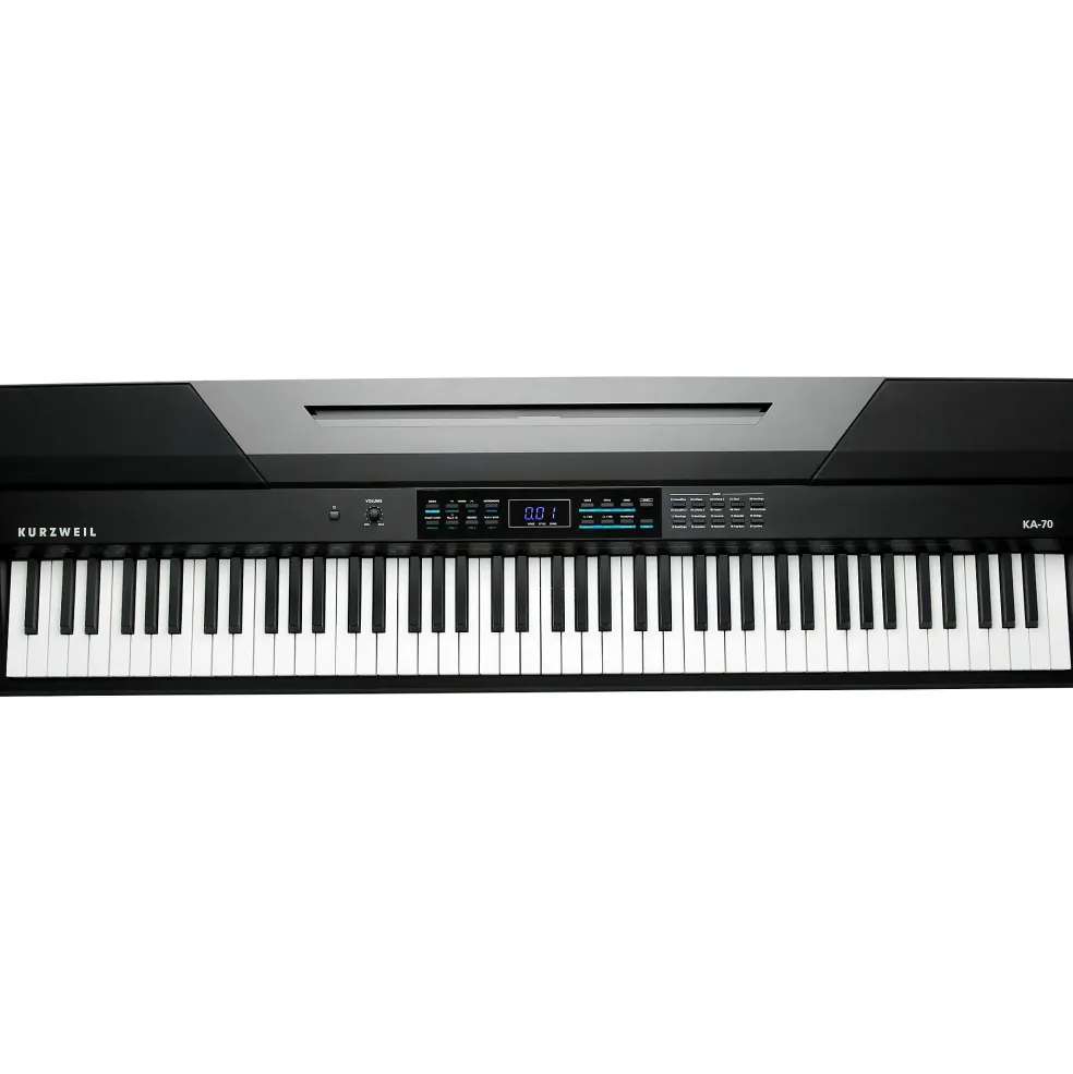 Kurzweil Home KA-70 Portable Digital Piano Matte Black 88 Key
