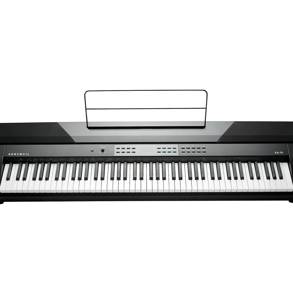 Kurzweil Home KA-70 Portable Digital Piano Matte Black 88 Key