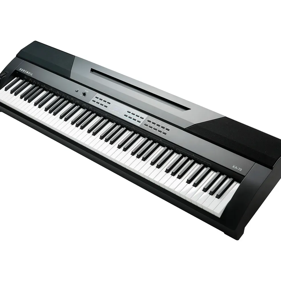 Kurzweil Home KA-70 Portable Digital Piano Matte Black 88 Key