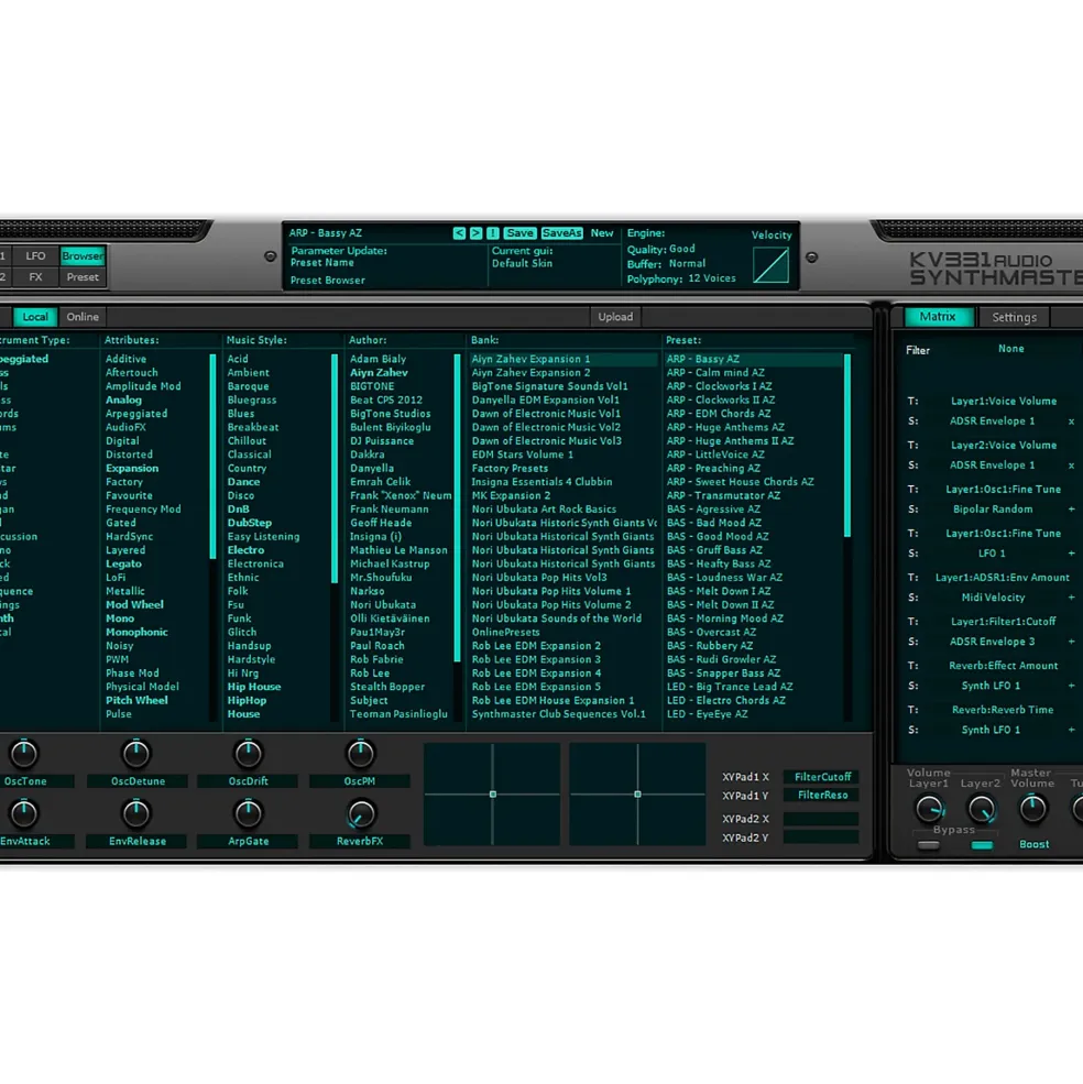 KV331 Audio Everything Bundle Upgrade From SynthMaster One