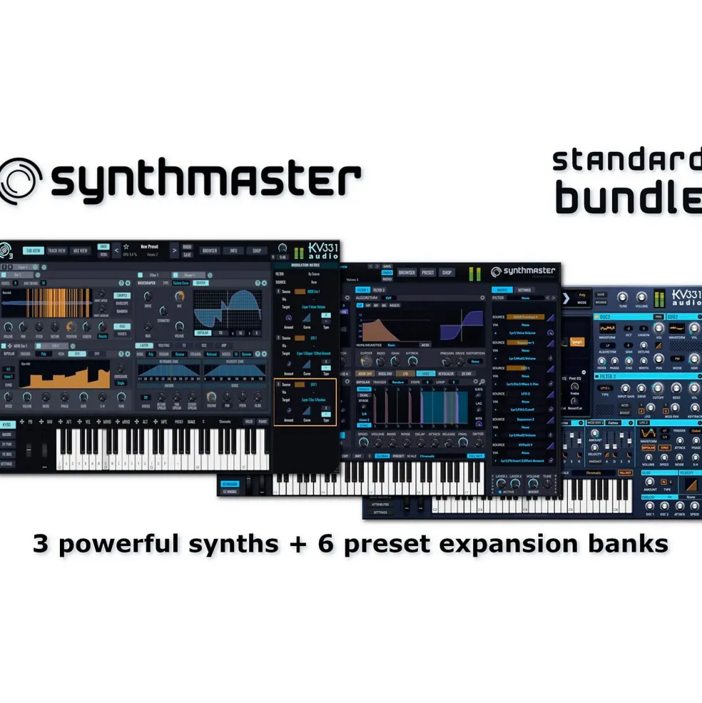 KV331 Audio SynthMaster Standard Bundle