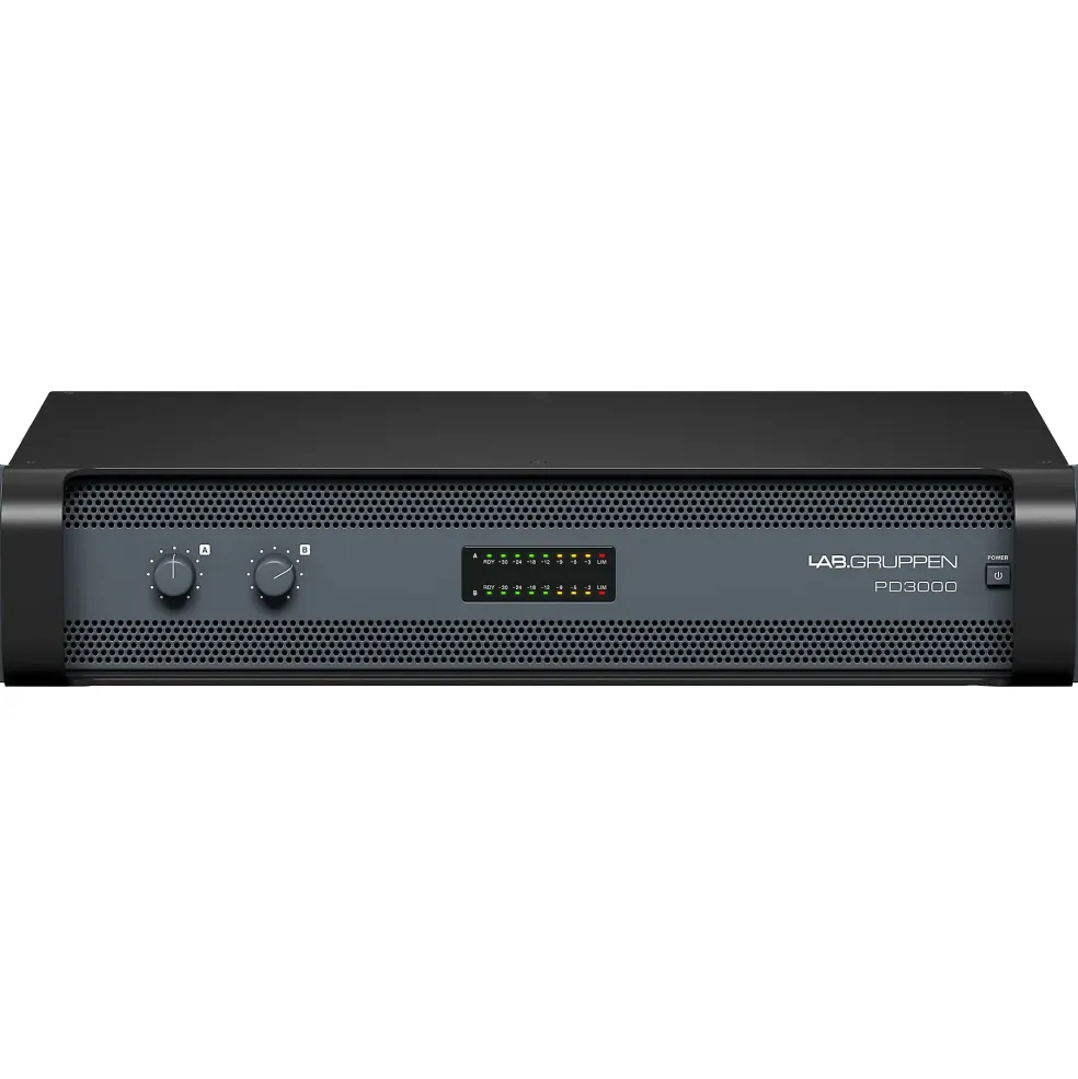 Lab Gruppen PD3000 3,000W 2-Channel Power Amplifier