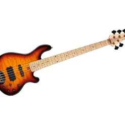 Lakland Deluxe 55-94 5-String Bass 3-Color Sunburst Maple Fretboard