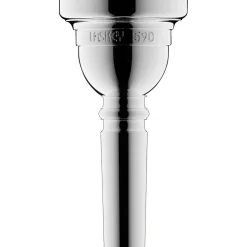 Laskey Classic Series Large Shank Trombone Mouthpiece in Silver 59D