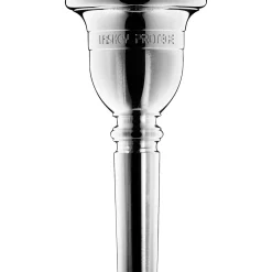 Laskey Protege Series American Shank Tuba Mouthpiece in Silver
