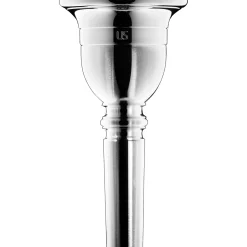 Laskey Protege Series American Shank Tuba Mouthpiece in Silver