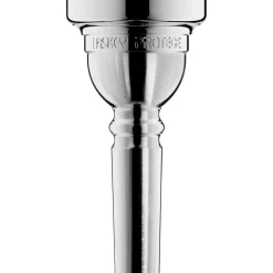 Laskey Protege Series Large Shank Trombone Mouthpiece in Silver